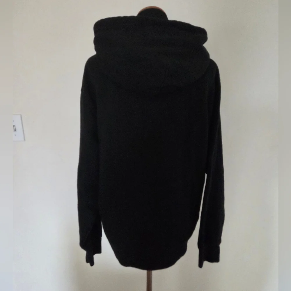 BRUNETTE The Label Black Graphic Hoodie Size S/M - Picture 2 of 8